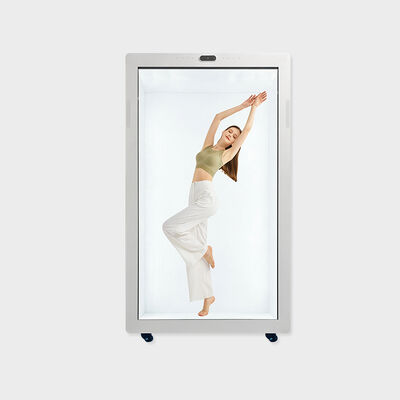 টাচ ফাংশন সহ 75 ইঞ্চি স্বচ্ছ LCD ডিসপ্লে মেশিন 2160*3840 Win10