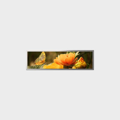 16.8 ইঞ্চি বার টাইপ এলসিডি ডিসপ্লে 1366*384 LVDS 700nits