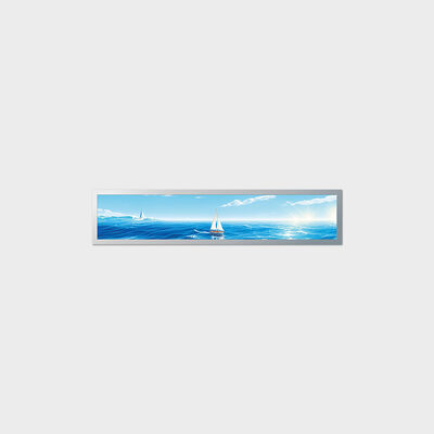 19.2 ইঞ্চি বার টাইপ TFT LCD ইন্ডোর অ্যাপ্লিকেশন সমর্থন প্রদর্শনী হল সাইনেজ