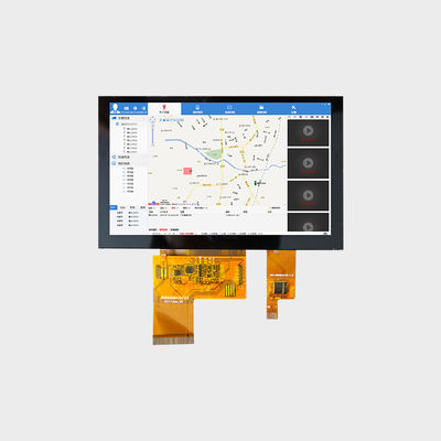 5.0 ইঞ্চি মাঝারি এবং ছোট এলসিডি ডিসপ্লে 800×480 আরজিবি 500 নিট টাচ প্যানেল সহ প্রদর্শন