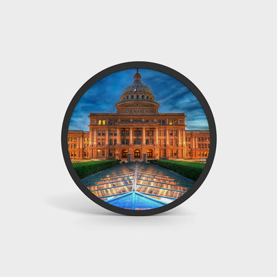 15.7 ইঞ্চি গোলাকার এলসিডি ডিসপ্লে 960×960 700নিট অ্যান্ড্রয়েড 11 এলসিডি বিজ্ঞাপন মেশিন