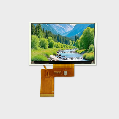 800*480 RGB ইন্টারফেস সাপোর্ট সহ 4.3 ইঞ্চি ছোট এলসিডি সলিউশন 1000nits উজ্জ্বলতা